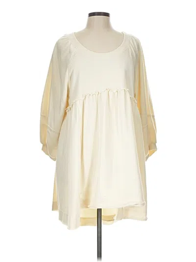 Pre-owned Unbranded Poncho In Ivory