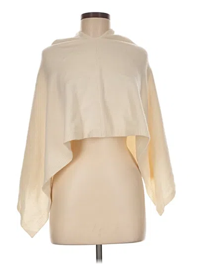 Pre-owned Unbranded Poncho In Ivory