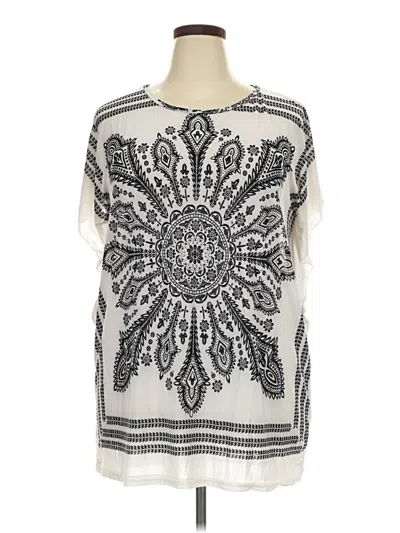 Pre-owned Unbranded Poncho In Ivory