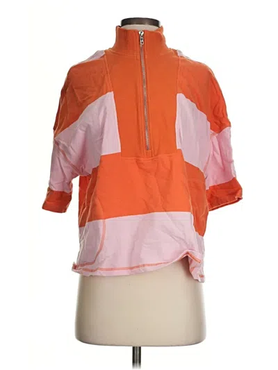 Pre-owned Unbranded Poncho In Orange