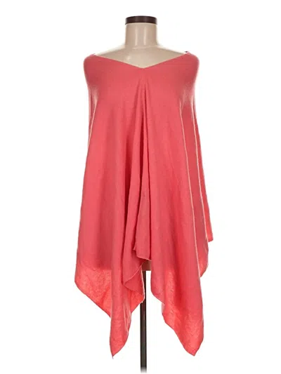 Pre-owned Unbranded Poncho In Pink