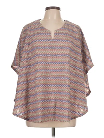 Pre-owned Unbranded Poncho In Pink