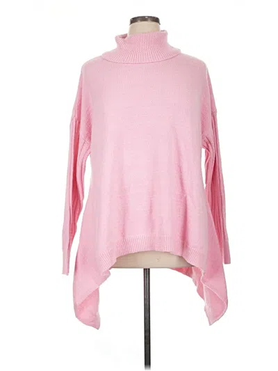 Pre-owned Unbranded Poncho In Pink