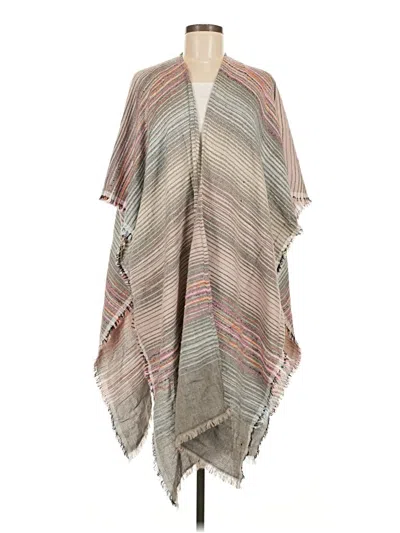 Pre-owned Unbranded Poncho In Pink