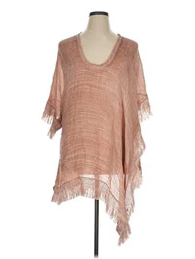 Pre-owned Unbranded Poncho In Pink