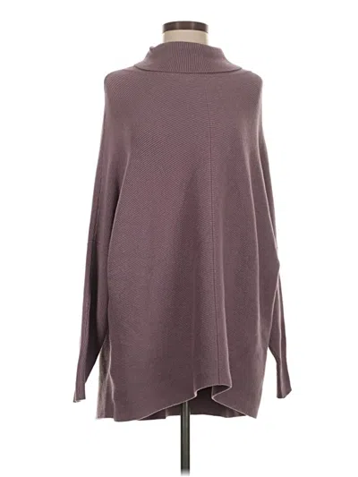 Pre-owned Unbranded Poncho In Purple
