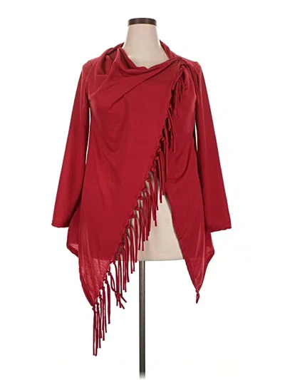 Pre-owned Unbranded Poncho In Red