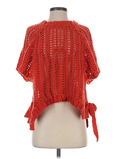 Pre-owned Unbranded Poncho In Red