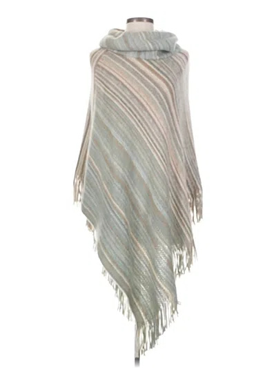 Pre-owned Unbranded Poncho In Silver