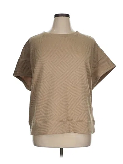 Pre-owned Unbranded Poncho In Tan