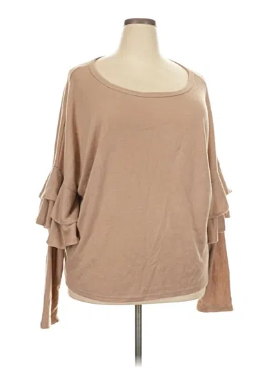 Pre-owned Unbranded Poncho In Tan