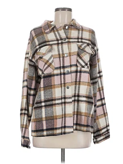Pre-owned Unbranded Poncho In Tan