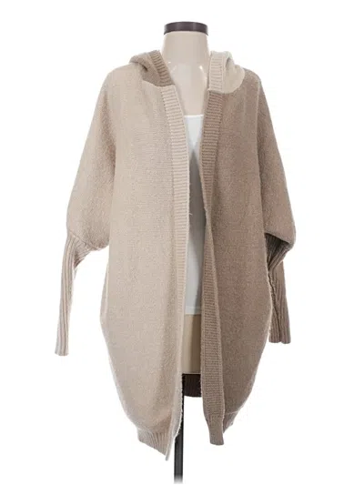 Pre-owned Unbranded Poncho In Tan