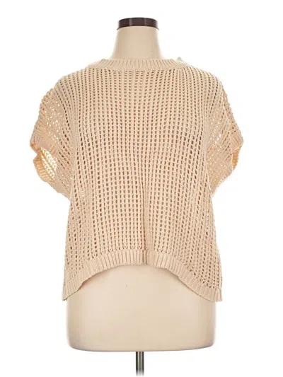 Pre-owned Unbranded Poncho In Tan