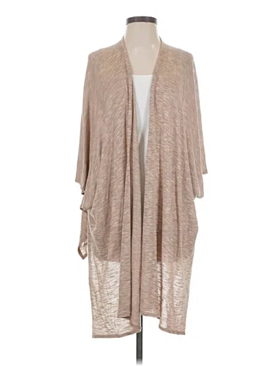 Pre-owned Unbranded Poncho In Tan