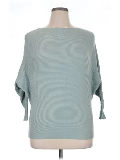 Pre-owned Unbranded Poncho In Teal