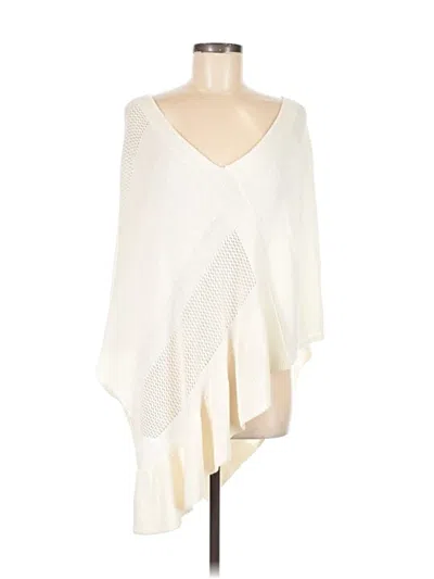 Pre-owned Unbranded Poncho In White