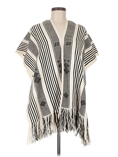 Pre-owned Unbranded Poncho In White