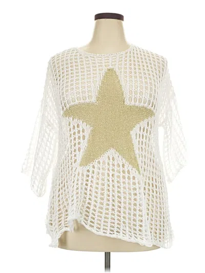 Pre-owned Unbranded Poncho In White