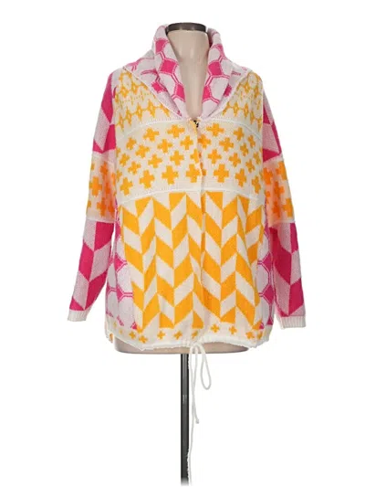 Pre-owned Unbranded Poncho In Yellow