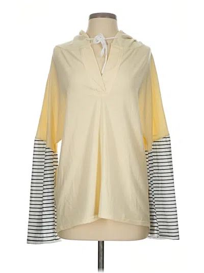 Pre-owned Unbranded Poncho In Yellow