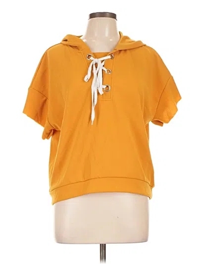 Pre-owned Unbranded Poncho In Yellow