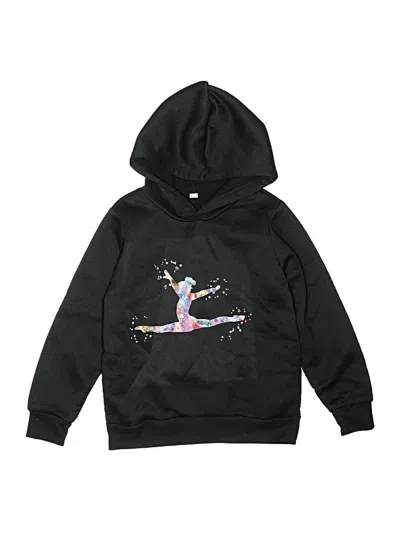 Pre-owned Unbranded Kids' Pullover Hoodie In Black