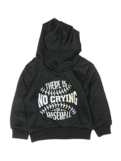 Pre-owned Unbranded Babies' Pullover Hoodie In Black