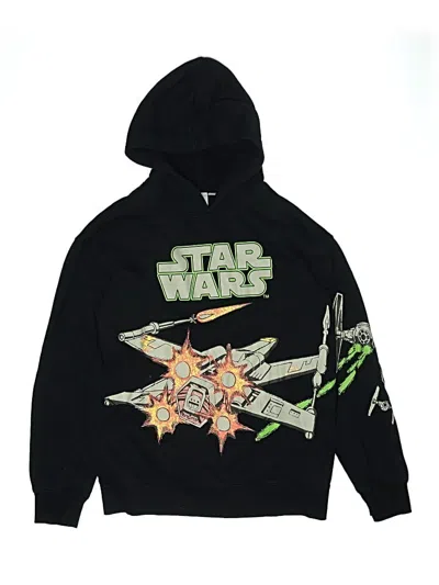 Pre-owned Unbranded Kids' Pullover Hoodie In Black