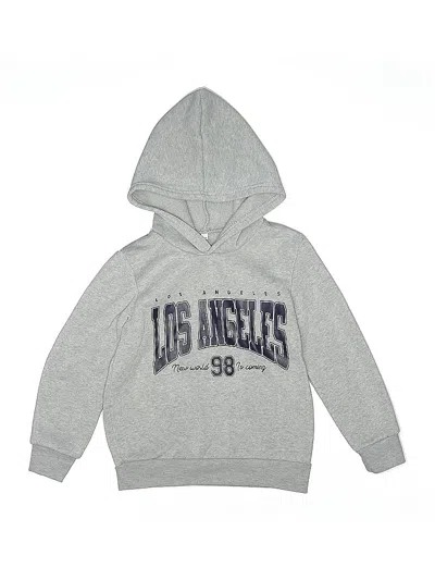 Pre-owned Unbranded Kids' Pullover Hoodie In Gray