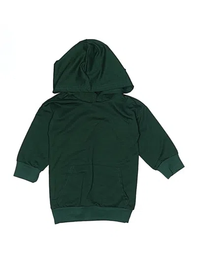 Pre-owned Unbranded Kids' Pullover Hoodie In Green
