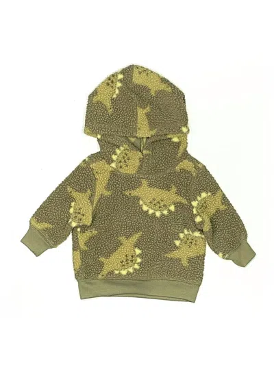 Pre-owned Unbranded Babies' Pullover Hoodie In Green
