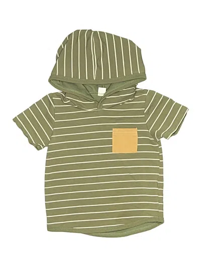 Pre-owned Unbranded Kids' Pullover Hoodie In Green