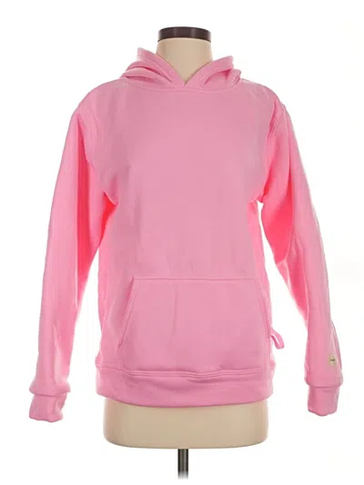 Pre-owned Unbranded Pullover Hoodie In Pink