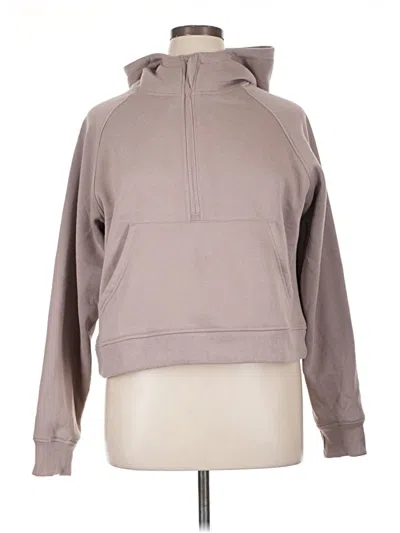 Pre-owned Unbranded Pullover Hoodie In Tan
