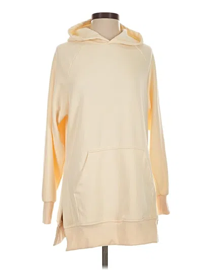Pre-owned Unbranded Pullover Hoodie In Tan