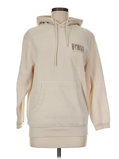 Pre-owned Unbranded Pullover Hoodie In Tan
