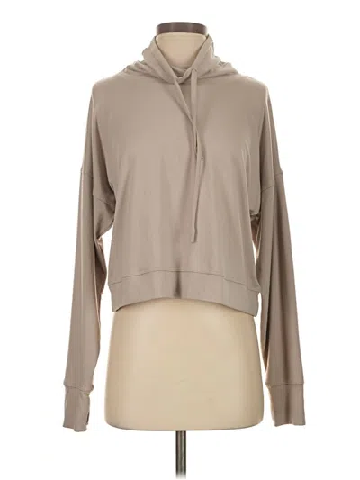 Pre-owned Unbranded Pullover Hoodie In Tan