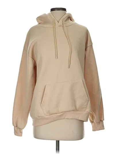 Pre-owned Unbranded Pullover Hoodie In Tan