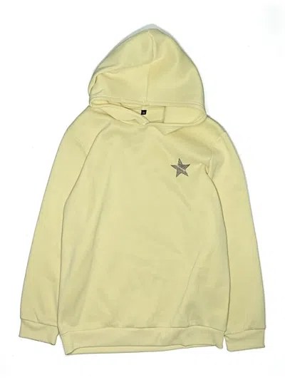 Pre-owned Unbranded Kids' Pullover Hoodie In Yellow