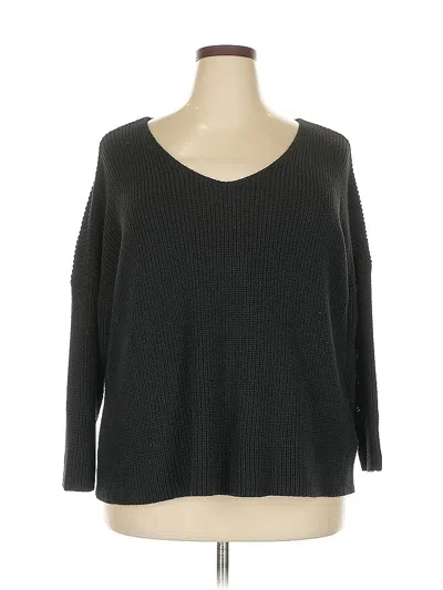 Pre-owned Unbranded Pullover Sweater In Black