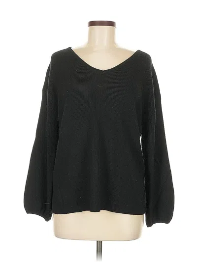 Pre-owned Unbranded Pullover Sweater In Black