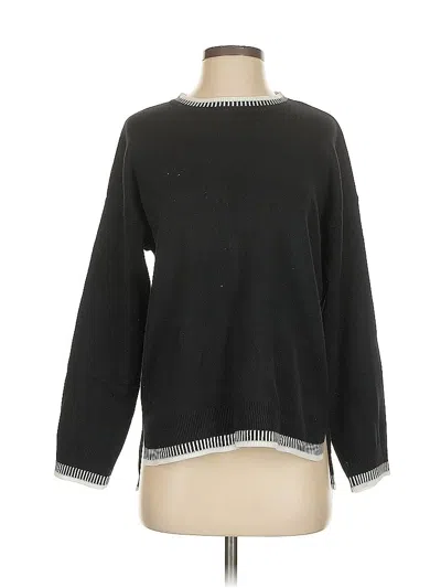 Pre-owned Unbranded Pullover Sweater In Black