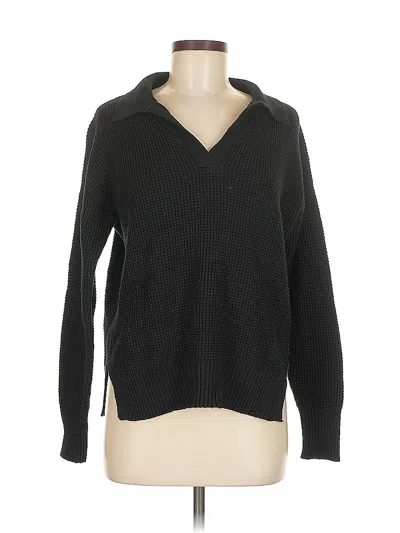 Pre-owned Unbranded Pullover Sweater In Black