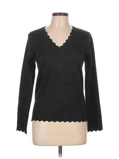 Pre-owned Unbranded Pullover Sweater In Black