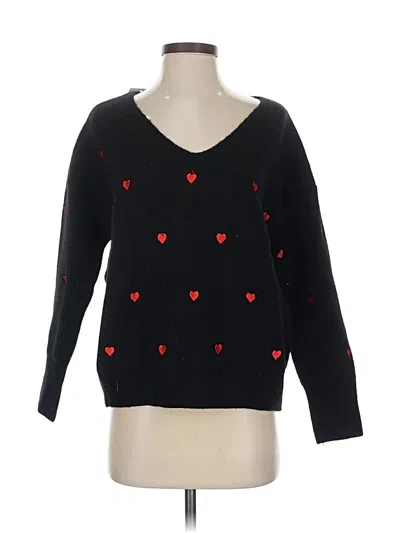 Pre-owned Unbranded Pullover Sweater In Black