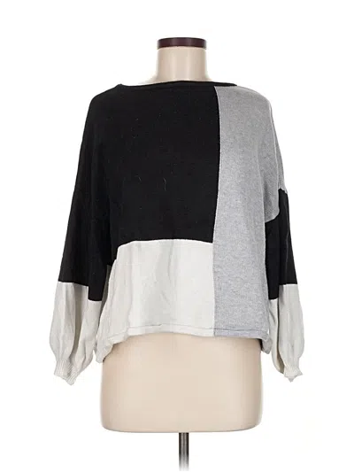 Pre-owned Unbranded Pullover Sweater In Black