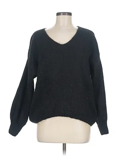 Pre-owned Unbranded Pullover Sweater In Black