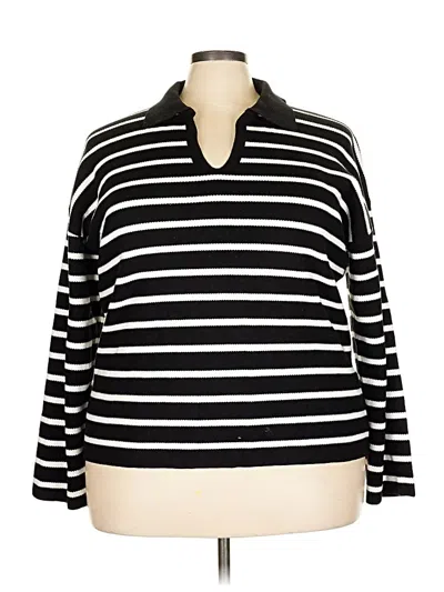 Pre-owned Unbranded Pullover Sweater In Black