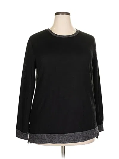 Pre-owned Unbranded Pullover Sweater In Black